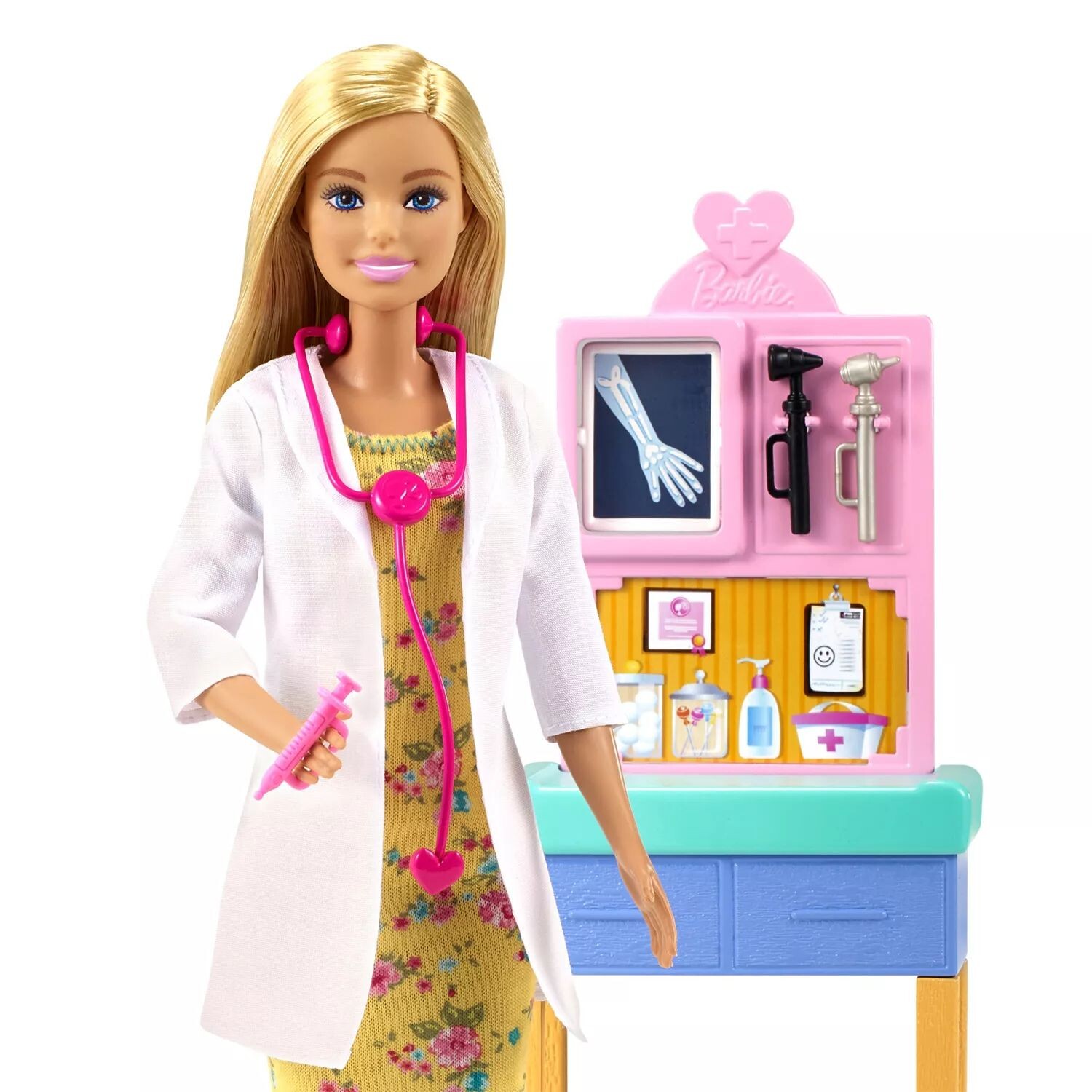 

Игровой набор куклы-педиатра и пациента Barbie «Ты можешь быть кем угодно» Barbie