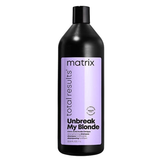 

Итоговые результаты матрицы Unbreak My Blonde | Укрепляющий шампунь для осветленных волос 1000мл, Matrix