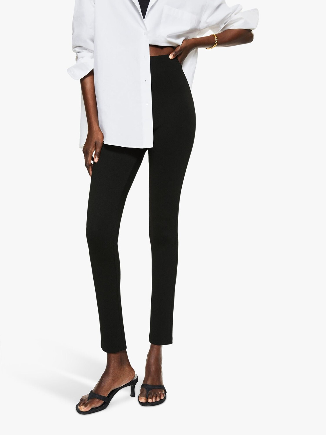 

Леггинсы Mango Bangrom Basic, черные