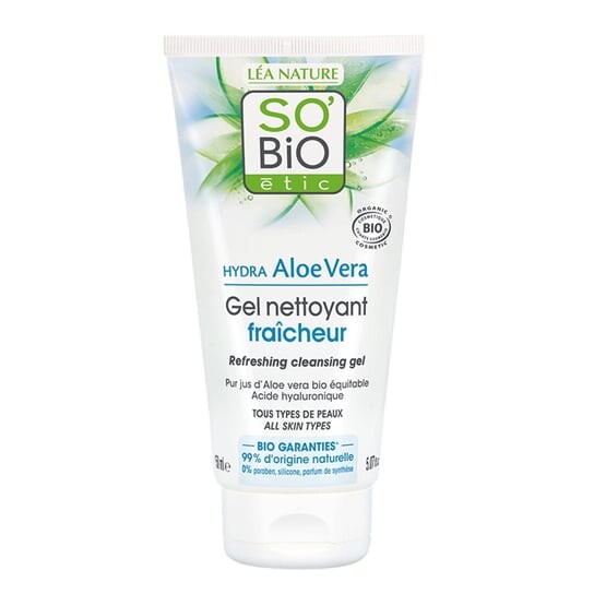 

Освежающий гель для умывания, 150 мл So'bio Etic, Hydra Aloe Vera, So Bio etic