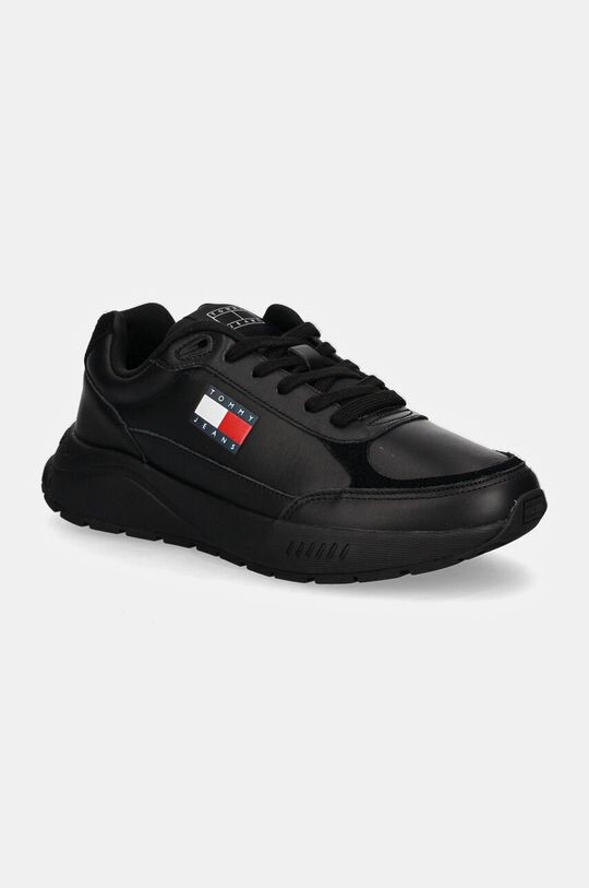 

Кроссовки TJM RUNNER FULL LEATHER ESS Tommy Jeans, черный