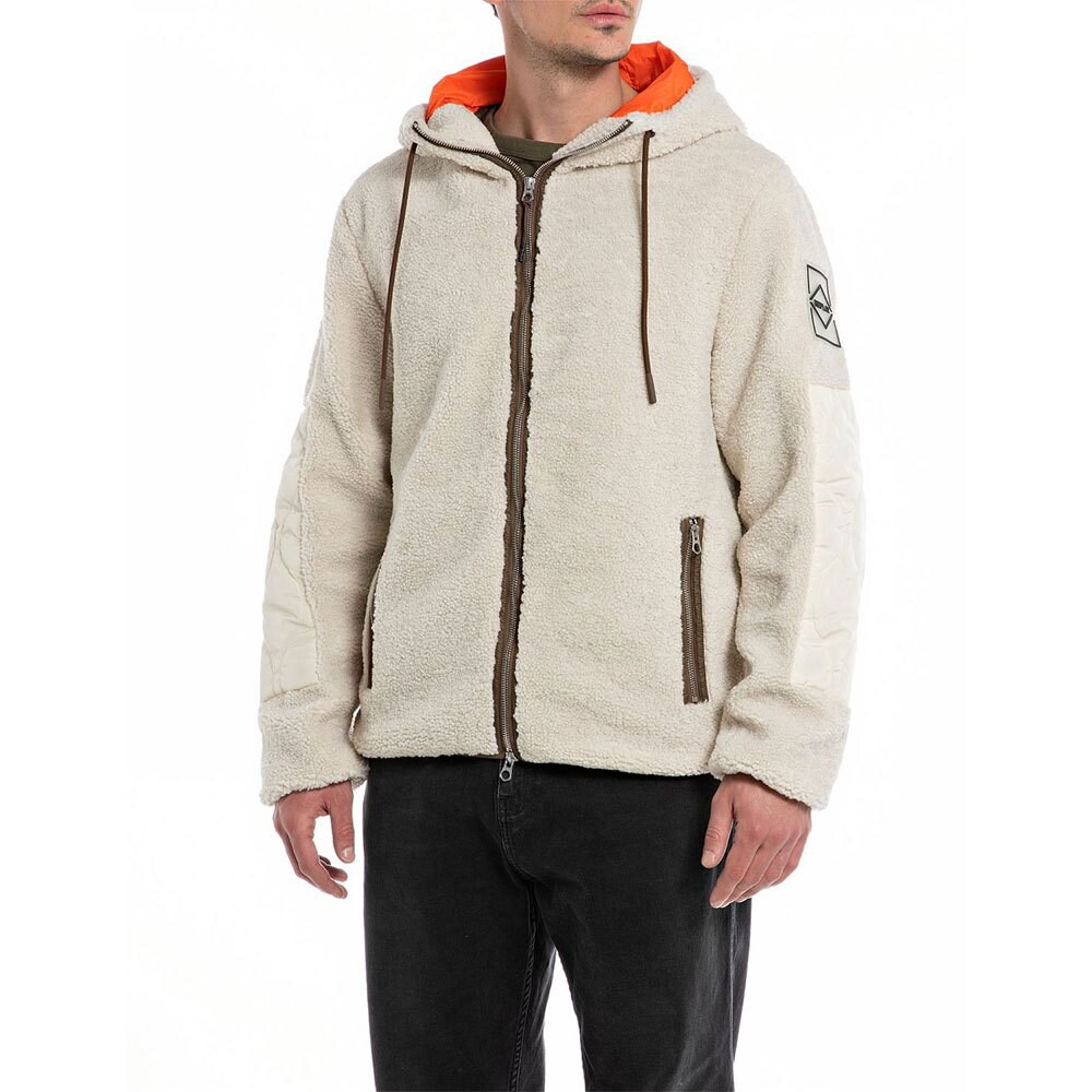 

Толстовка Replay M6633 .000.84796 Full Zip, бежевый