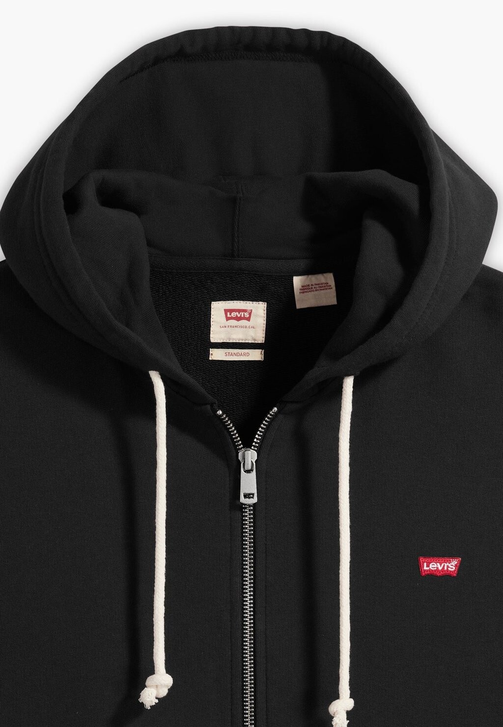 

Толстовка на молнии BIG ORIGINAL ZIP UP Levi's, черный