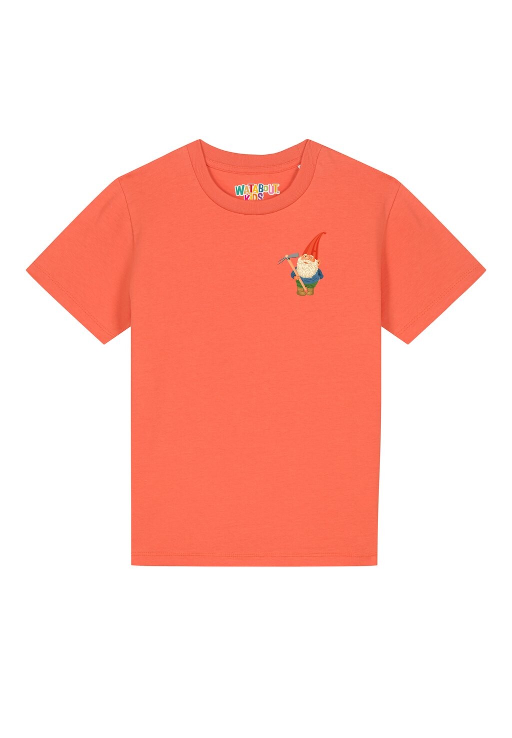 

Футболка с принтом GARTENZWERG Watapparel, цвет fiesta
