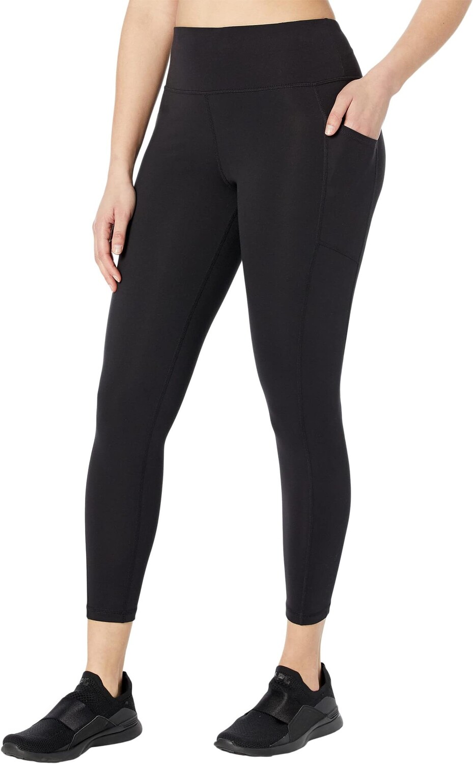

Брюки Balance High-Waist 7/8 Tights w/ Pockets DKNY, черный