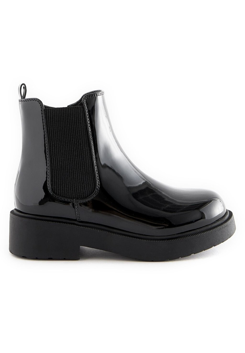 

Ботильоны Chunky Chelsea Wide Fit (G) Next, цвет black patent