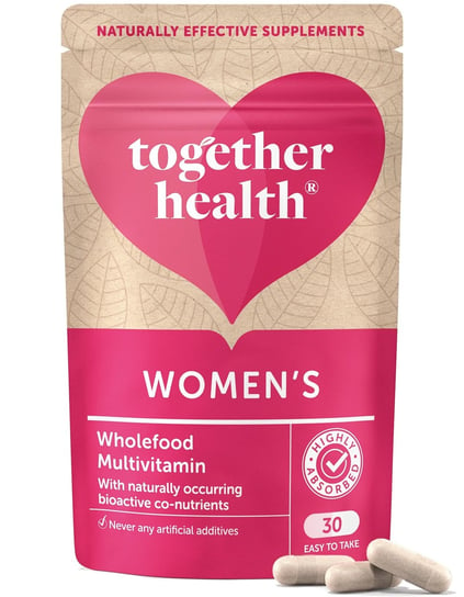 Together, Здоровье, витамины и минералы для женщин, 30 капсул. nature s way probiotic pearls для женщин вагинальное здоровье и здоровье кишечника 30 мягких желатиновых капсул