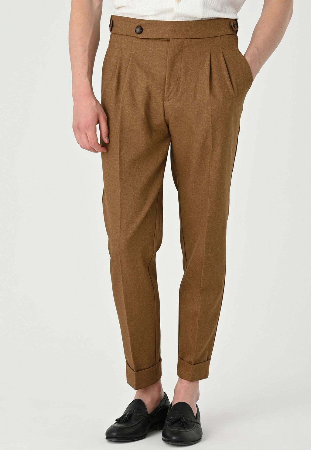 Тканевые брюки Antioch, светло-серый тканевые брюки livi streetjogger winter rost meliert светло коричневый