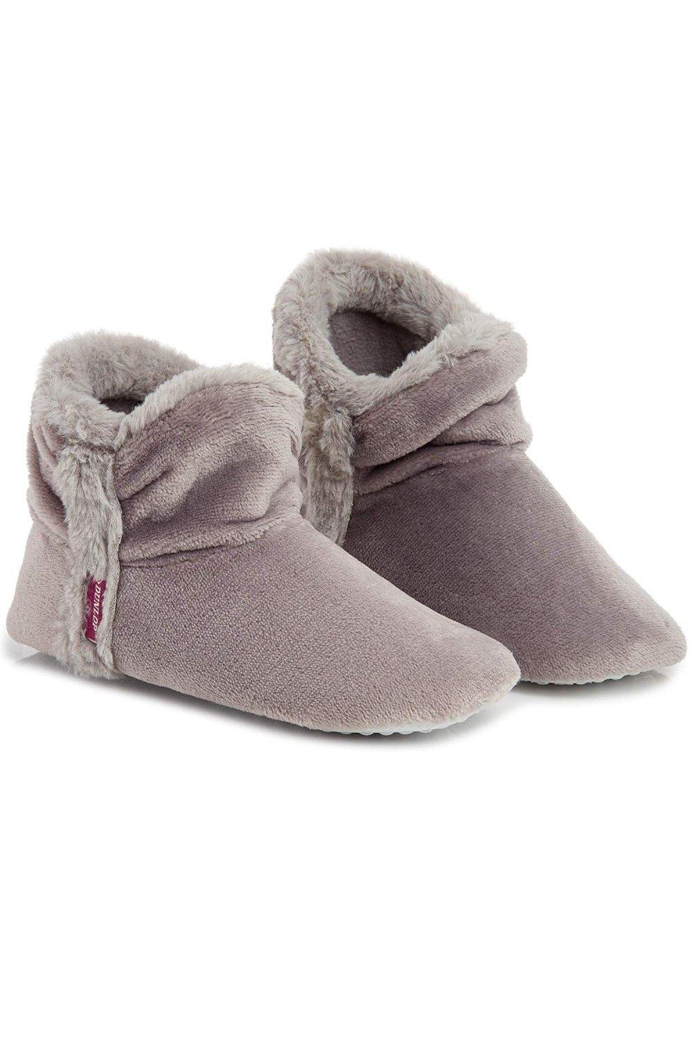 Тапочки-сапожки Dunlop, серый зимние дизайнерские швабры для дома женские тапочки симпатичные мультяшные животные обувь для спальни и пары теплые плюшевые женские ме