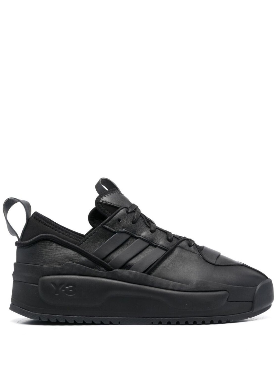 

Y-3 высокие кроссовки Rivalry, черный