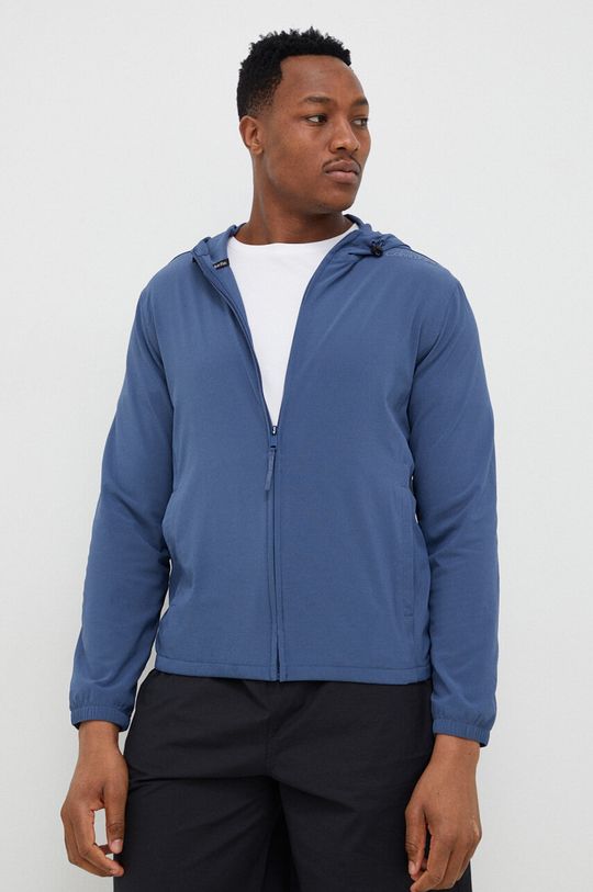 Ветрозащитная куртка Essentials Calvin Klein Performance, темно-синий ветровка calvin klein демисезон лето размер 56 1 синий