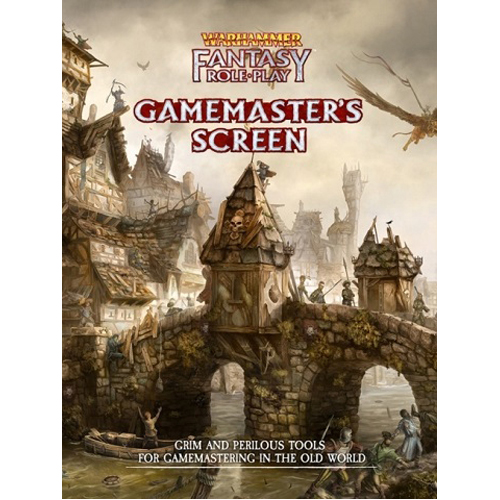 warhammer fantasy roleplay книга правил четвёртая редакция Книга Gamemaster Screen: Warhammer Fantasy Roleplay Fourth Edition Cubicle 7