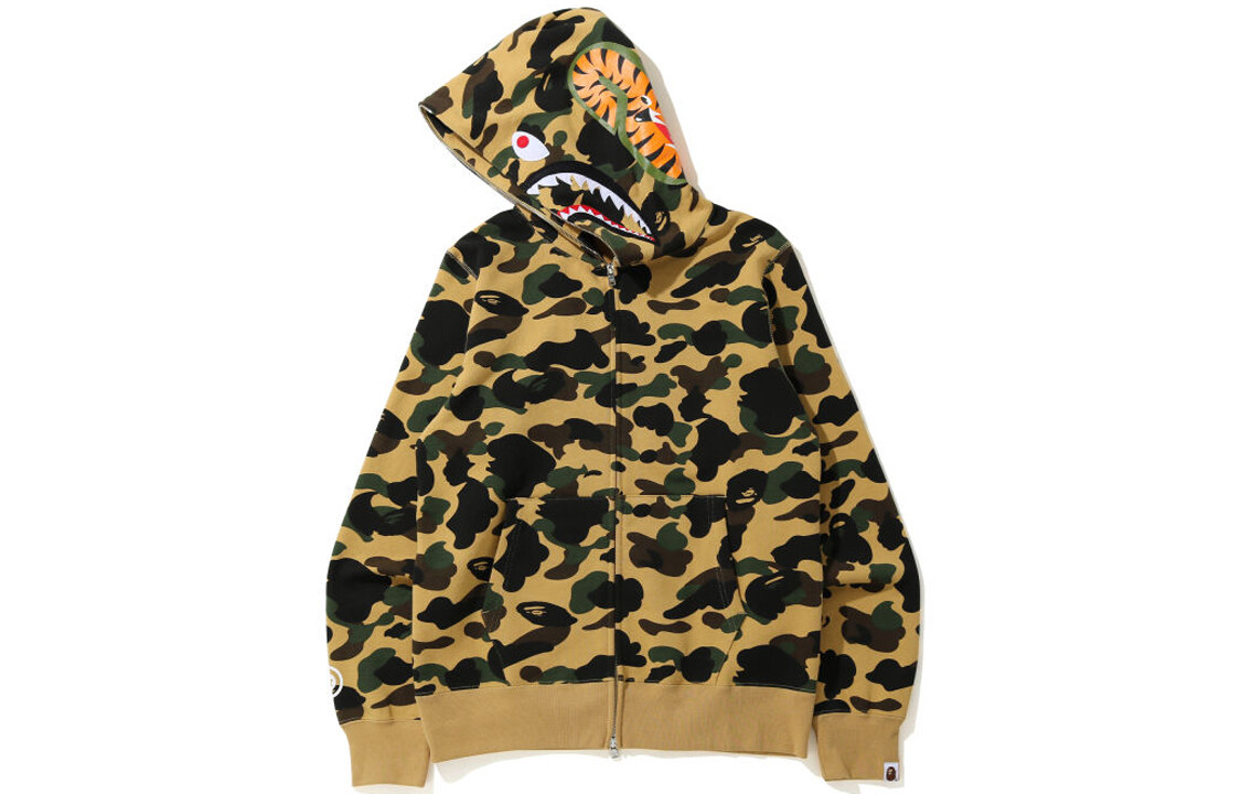 

Мужская толстовка A BATHING APE, Желтый камуфляж