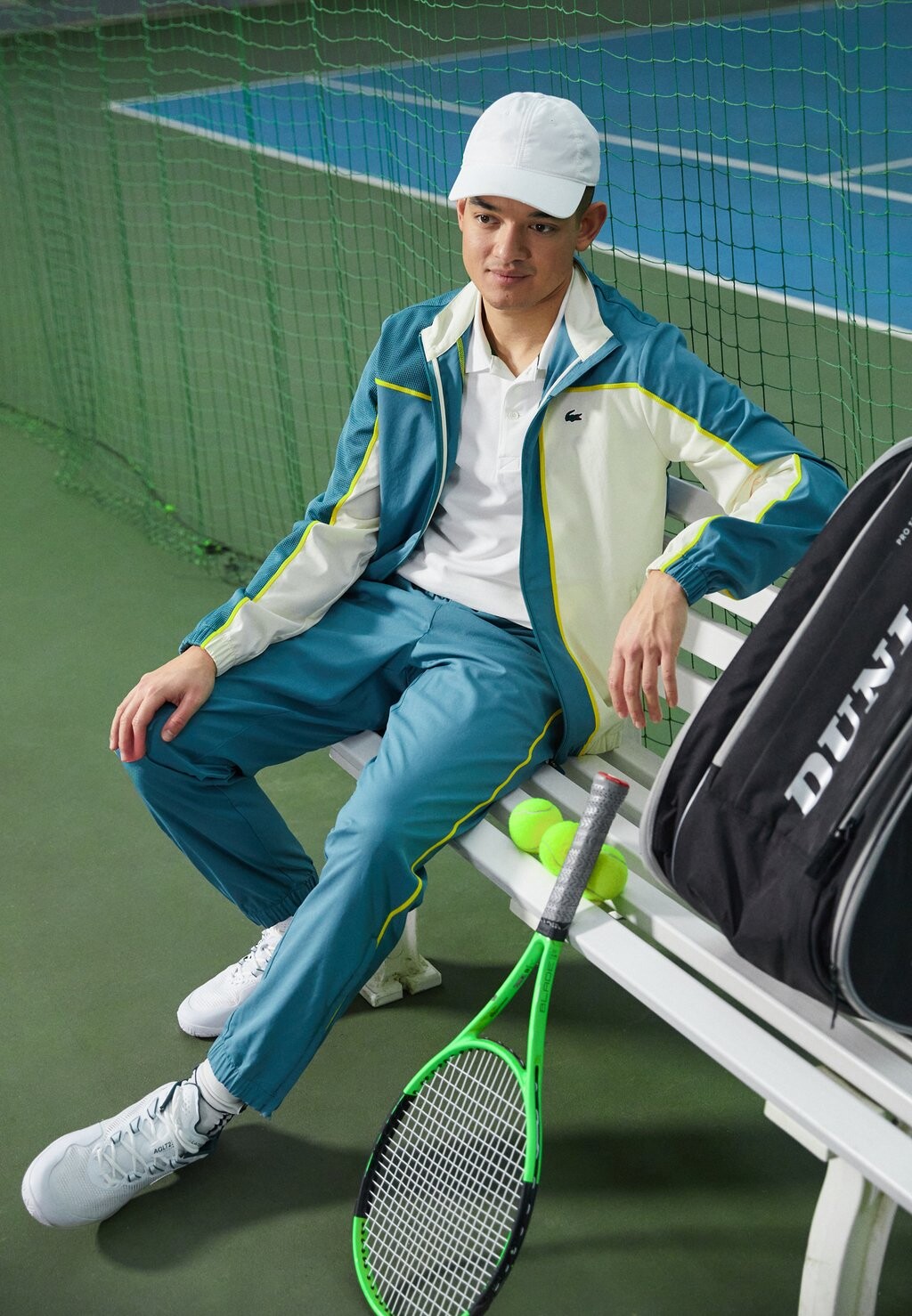 Спортивный костюм TRACKSUIT TENNIS PLAYERS Lacoste Sport, цвет hydro/lapland спортивный костюм tracksuit lacoste sport светло синий