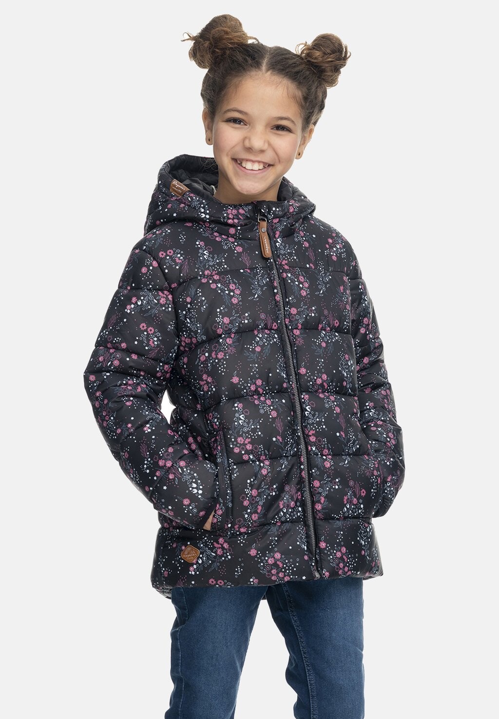 

Куртка зимняя ROXANKA FLOWERS Ragwear, цвет black