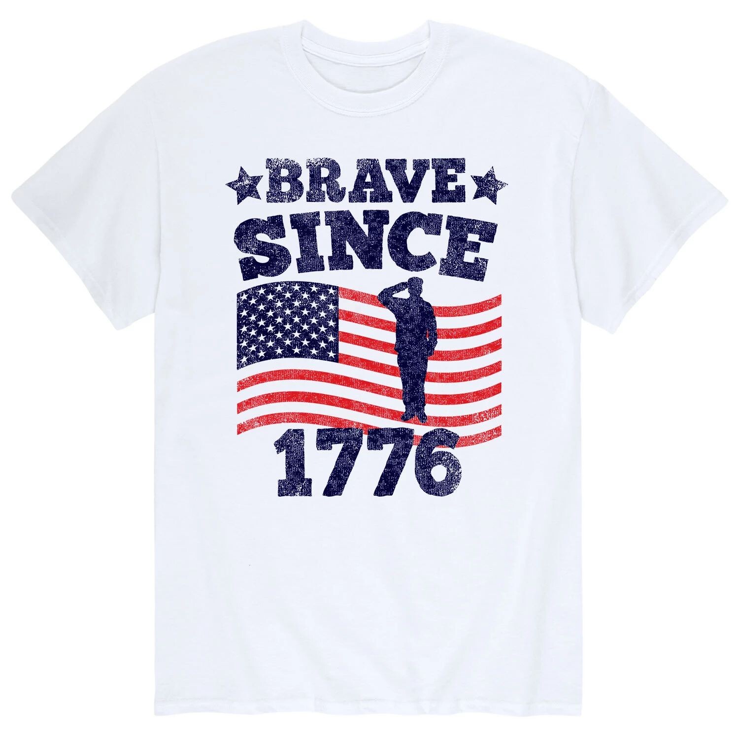 

Мужская футболка American Brave с 1776 года Licensed Character