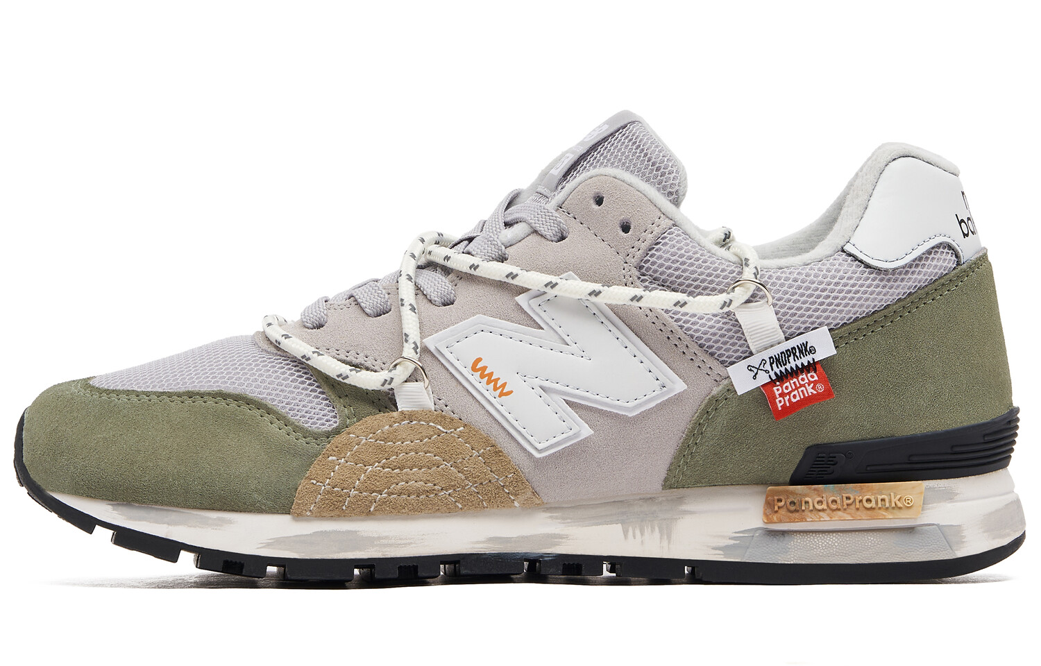 

Кроссовки NB 565 унисекс средней высоты, цвет зеленый/белый/серый New Balance