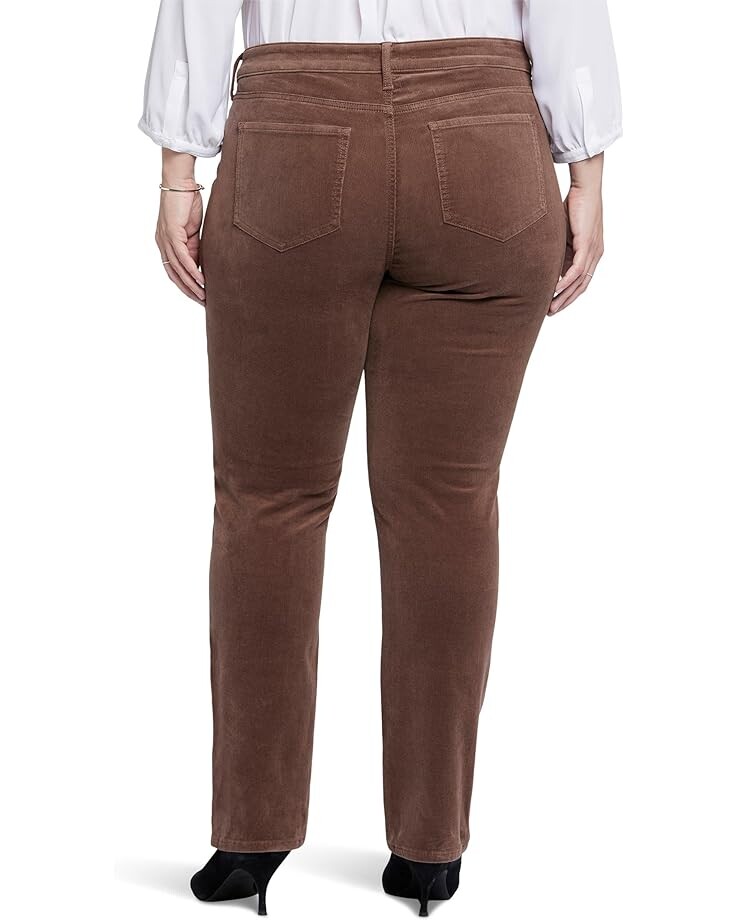 

Брюки NYDJ Plus Size Marilyn Straight, цвет Mink