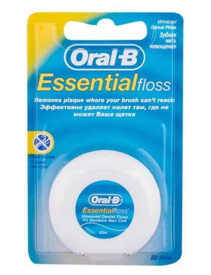 Зубная нить, 50 м Oral-B Essential зубная нить oral b essential мятная 50 м