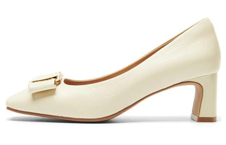 

Туфли женские на высоком каблуке Pt'Son, кремовый