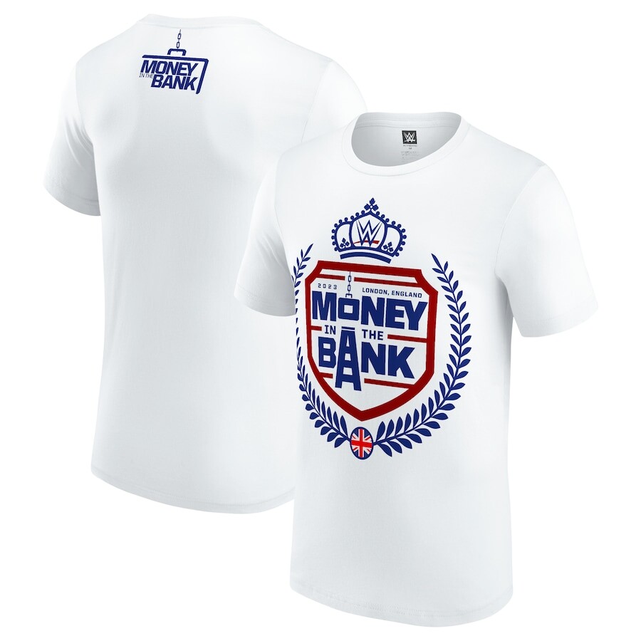 

Футболка с коротким рукавом WWE Authentic Money In The Bank, белый
