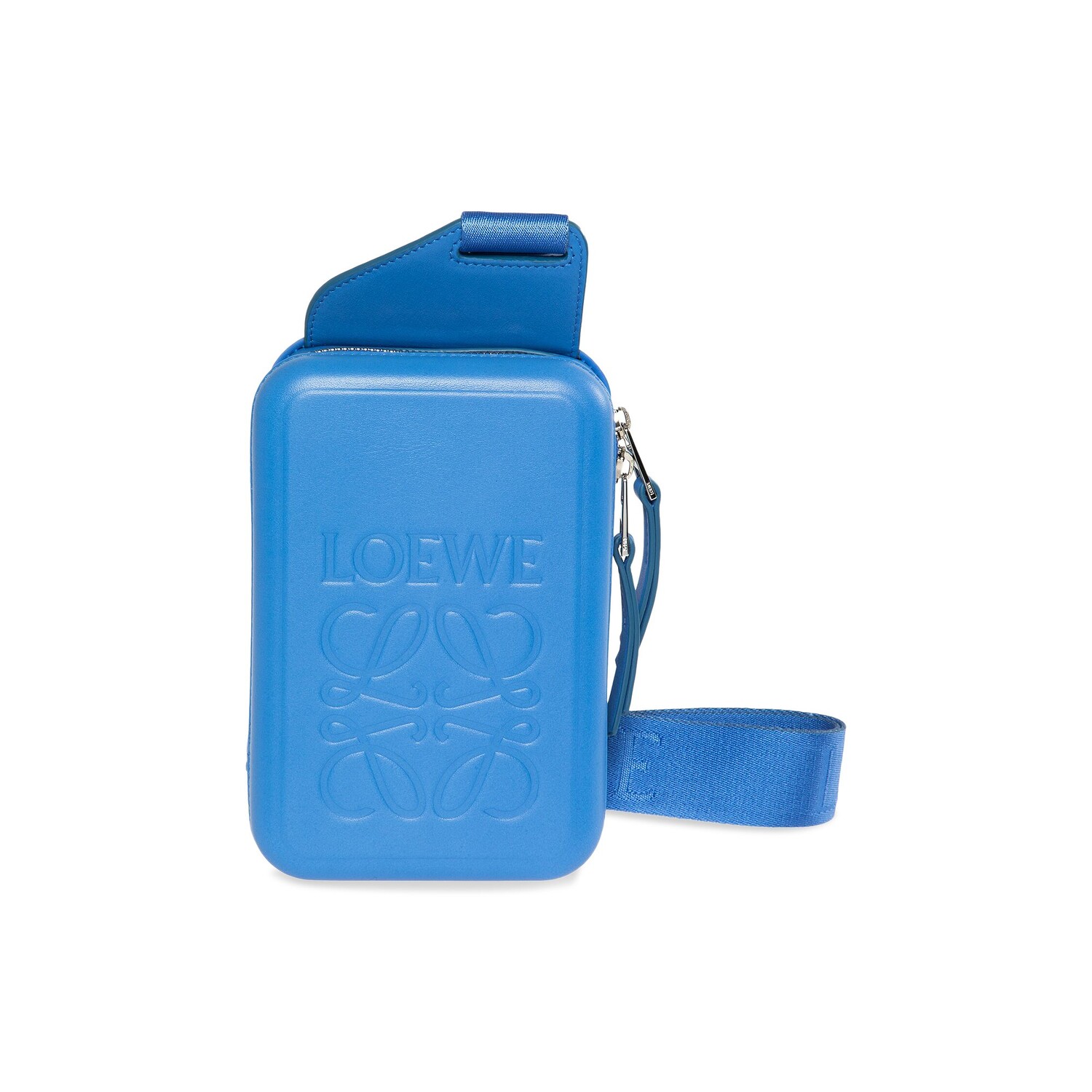 

Формованная сумка-слинг Loewe Seaside Blue