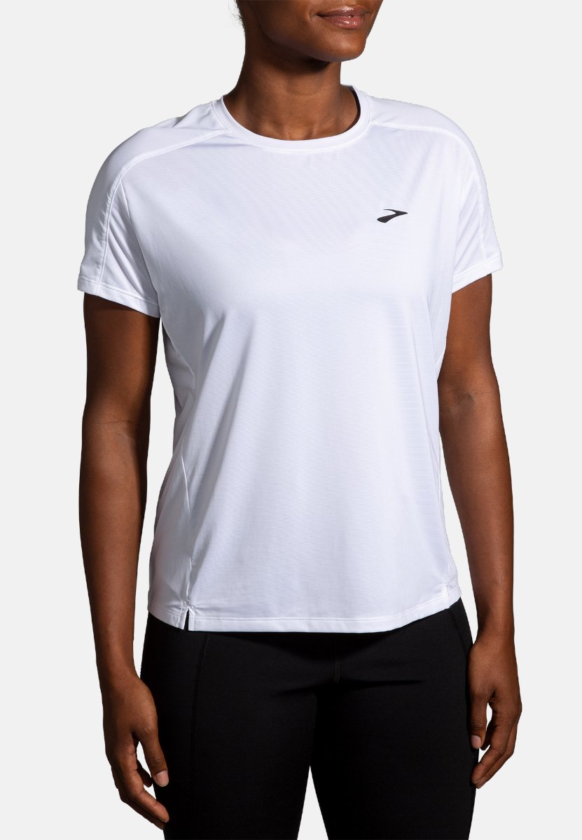 цена Спортивная футболка SPRINT FREE SHORT SLEEVE 2.0 Brooks, цвет white