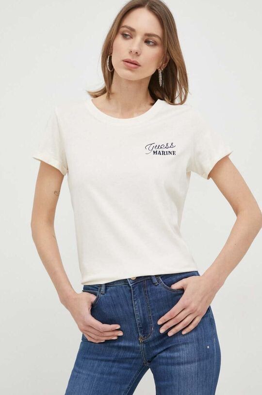 

Футболка Guess, бежевый