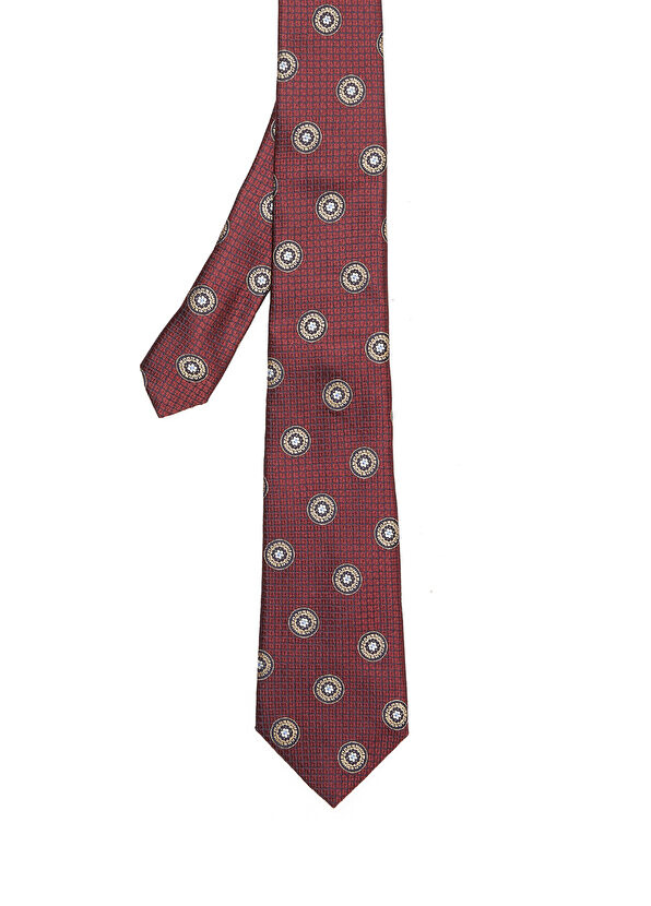 

Разноцветный шелковый галстук Canali