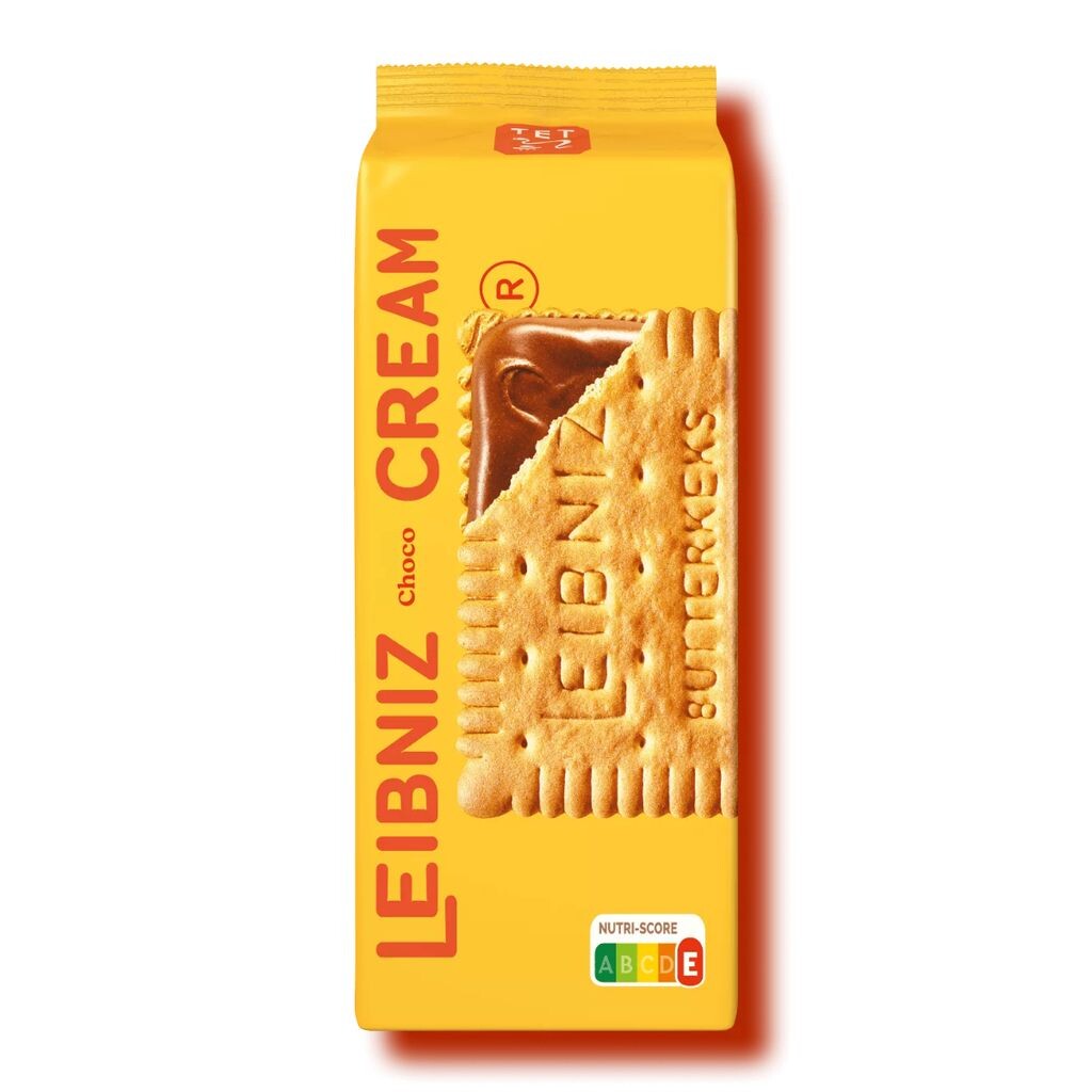 

Бисквит Leibniz Cookie n Cream Choco с нежнейшим шоколадным кремом 228г Bahlsen
