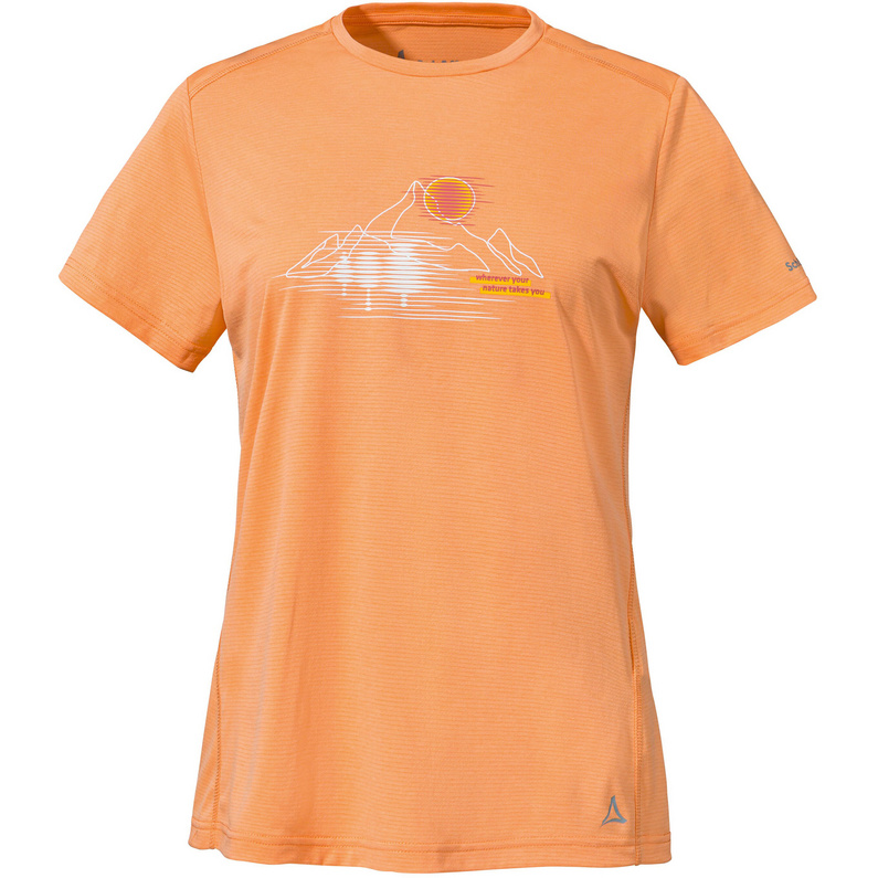 Женская футболка Sulten Schöffel, оранжевый