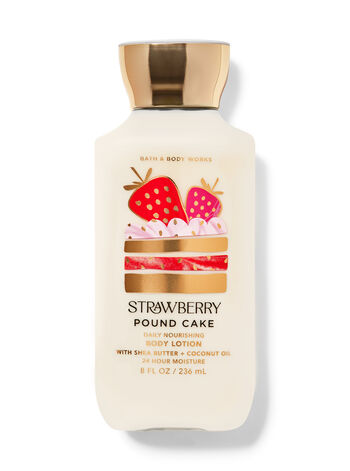 

Ежедневный питательный лосьон для тела Strawberry Pound Cake, 8 fl oz / 236 mL, Bath and Body Works