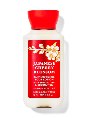 Ежедневный питательный лосьон для тела Travel Size Japanese Cherry Blossom, 3 fl oz / 88 mL, Bath and Body Works