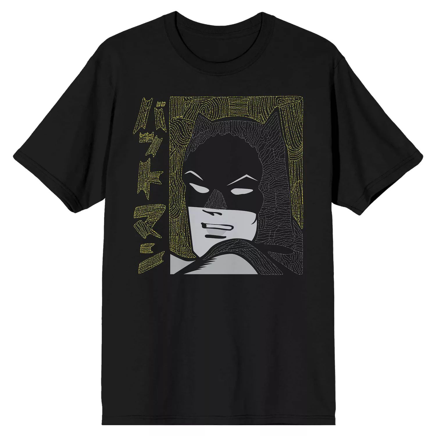 Мужская футболка с изображением Бэтмена и Батманги Licensed Character