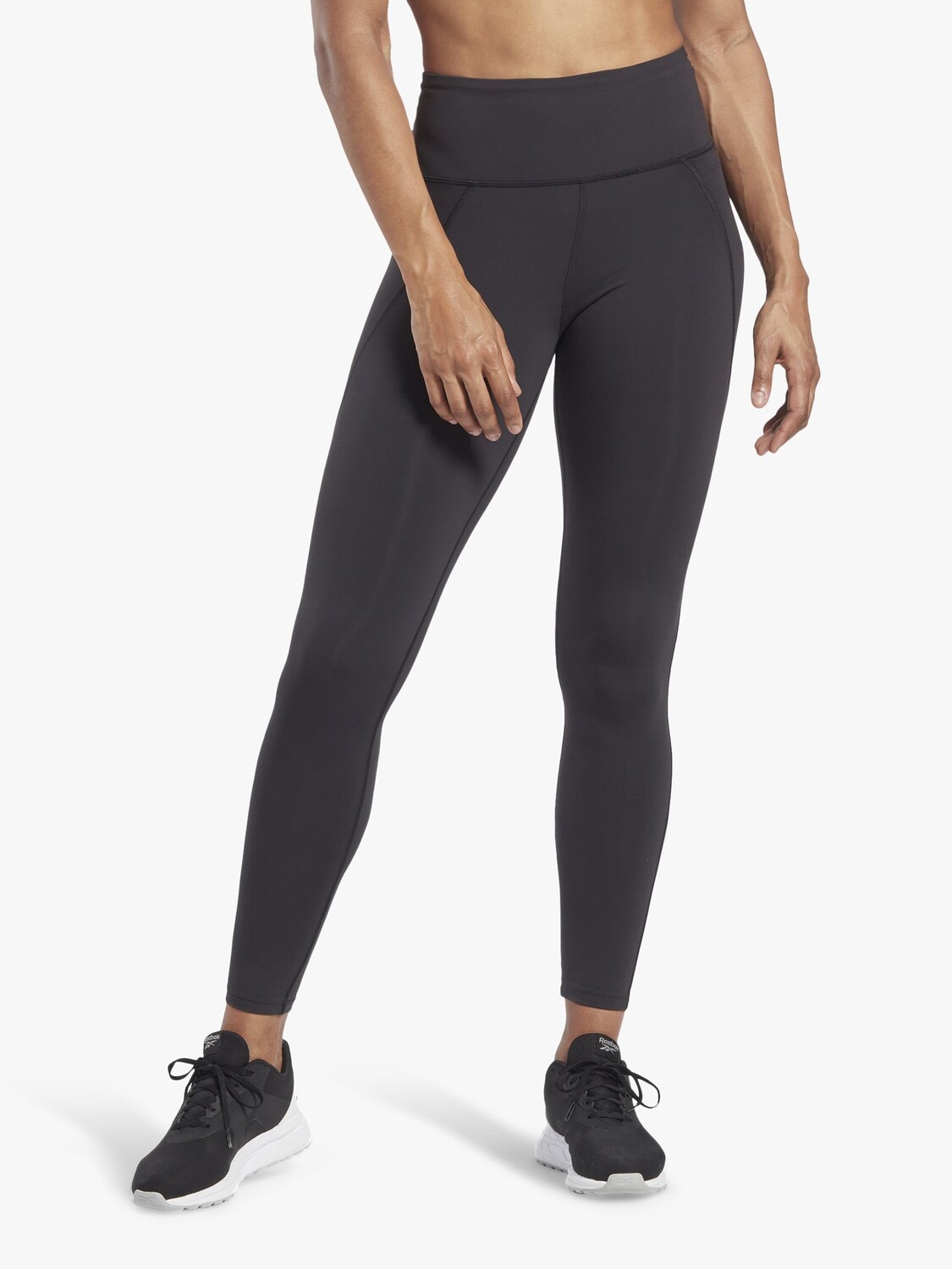 

Леггинсы для спортзала Reebok Lux с высокой талией, черные