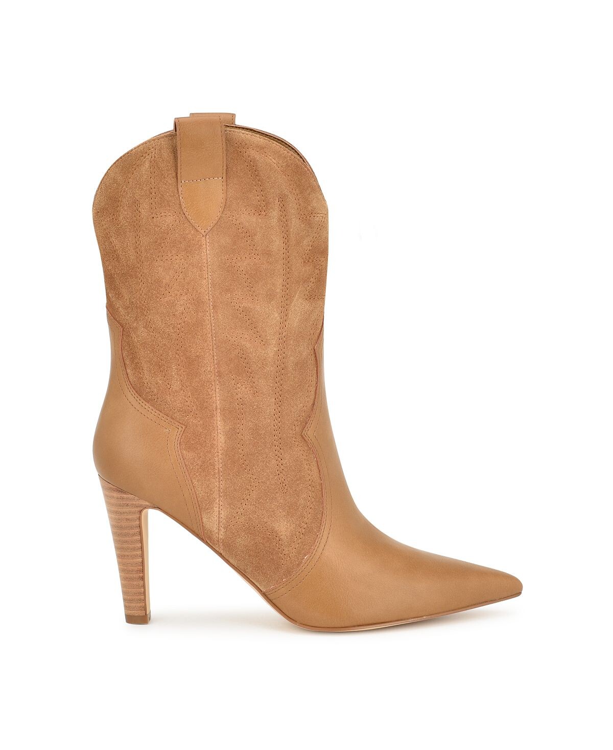 

Женские модельные ботильоны Alama на остром каблуке с острым носком Nine West
