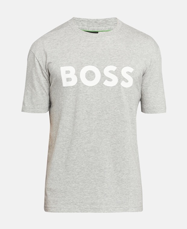 

Футболка Boss Green, светло-серый