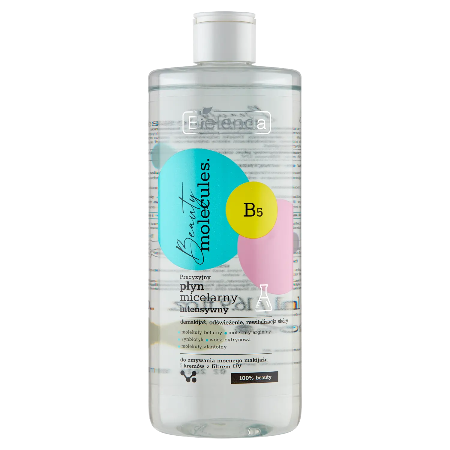 

Прецизионный интенсивный мицеллярный флюид Bielenda Beauty Molecules B5, 500 мл