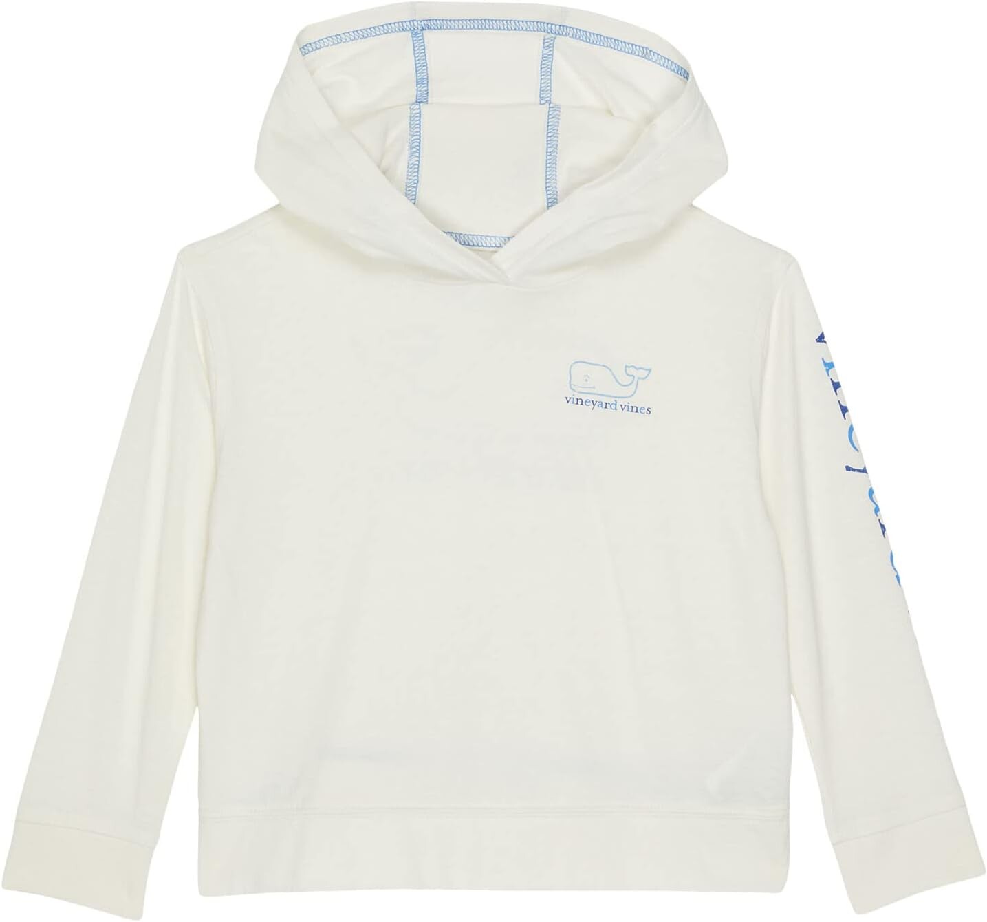 

Футболка Vineyard Vines Graphic Hoodie Long Sleeve T-Shirt, цвет Pina Colada
