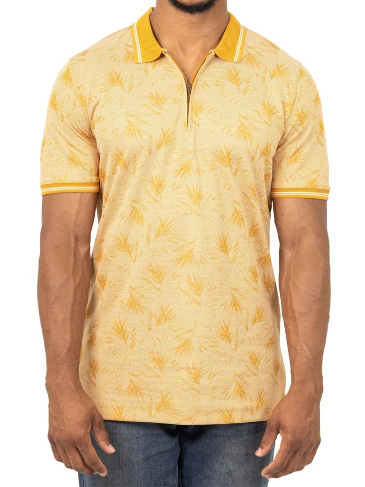 

Свитер-поло с ладонями Dovv Vellapais, цвет Medium Yellow