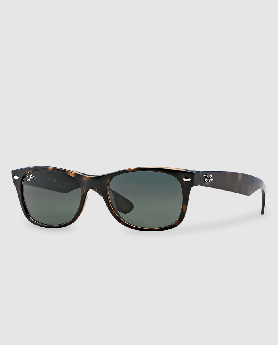 Зеленые солнцезащитные очки Wayfarer Ray-Ban, коричневый