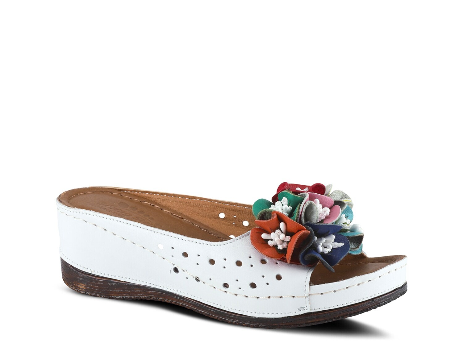 

Сандалии на танкетке Spring Step Flowerchild, белый