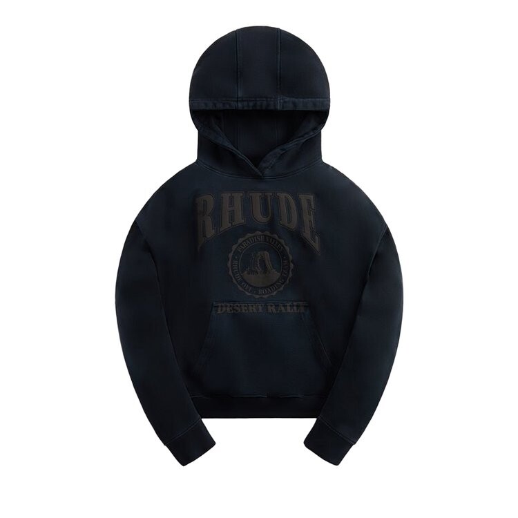 

Худи Rhude Cropped Desert Valley 'Black', черный