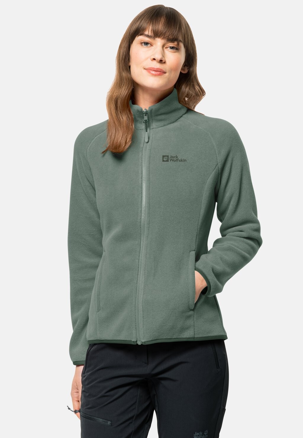 

Флисовая куртка MOONRISE Jack Wolfskin, цвет picnic green