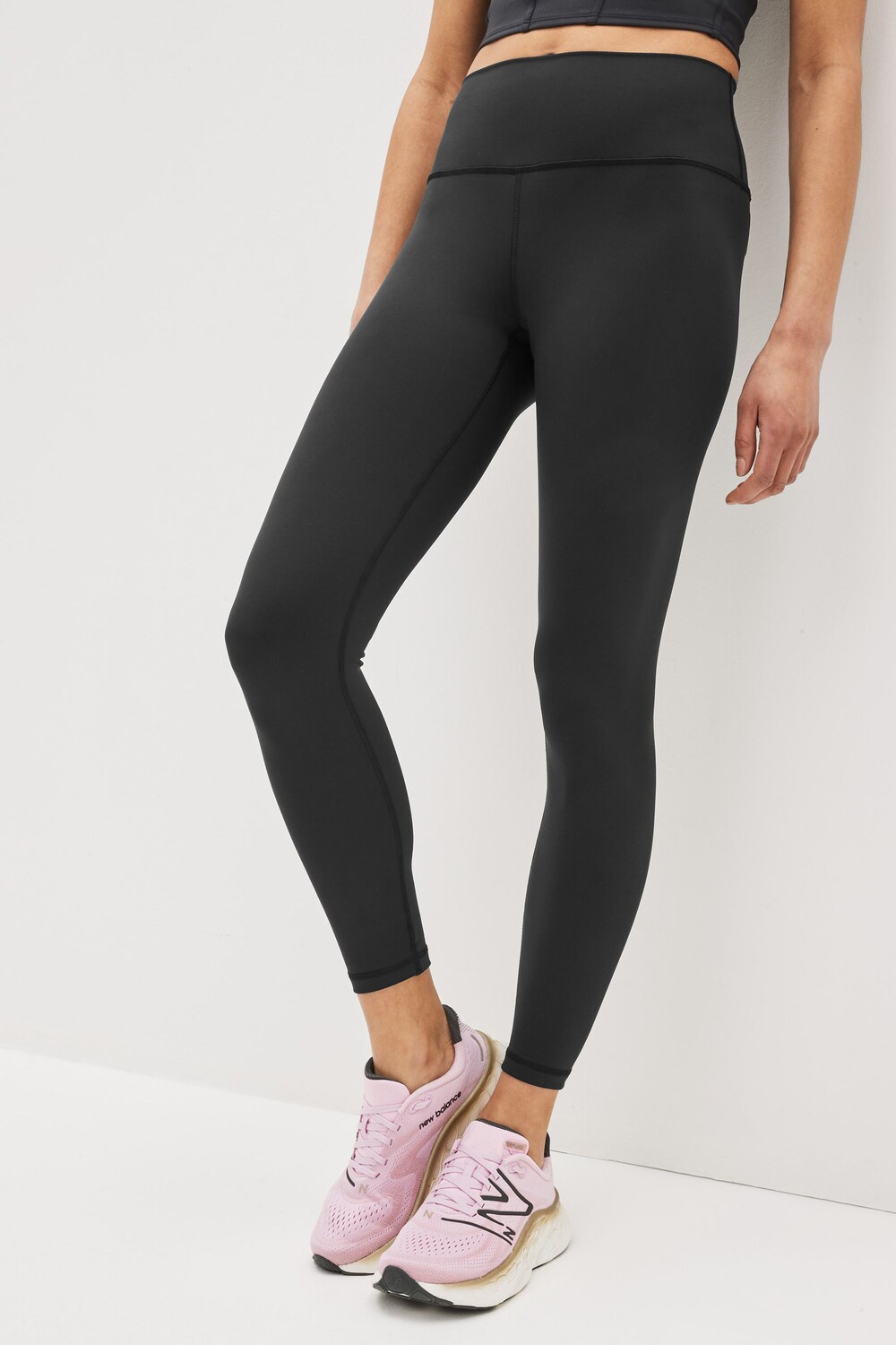 

Длинные леггинсы с завышенной талией Gap, черный