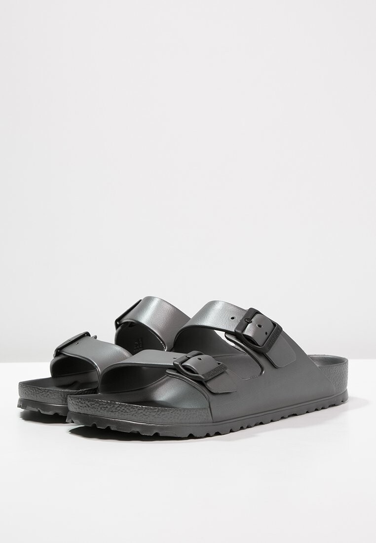 

Пляжные тапочки ARIZONA Birkenstock, черный металлик