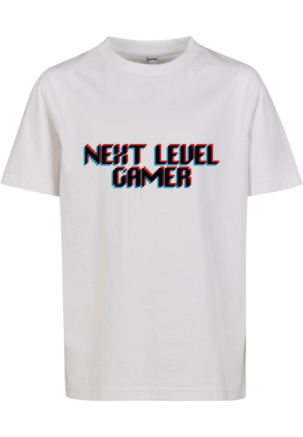 Футболка с принтом Next Level Gamer Mister Tee, белый