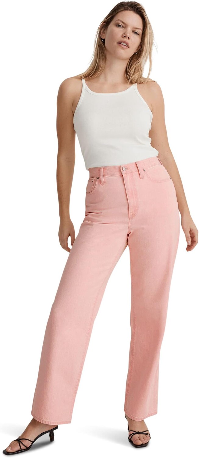 

Джинсы Perfect Vintage Wide Leg Jeans in Light Pink Wash Madewell, цвет Light Pink Wash