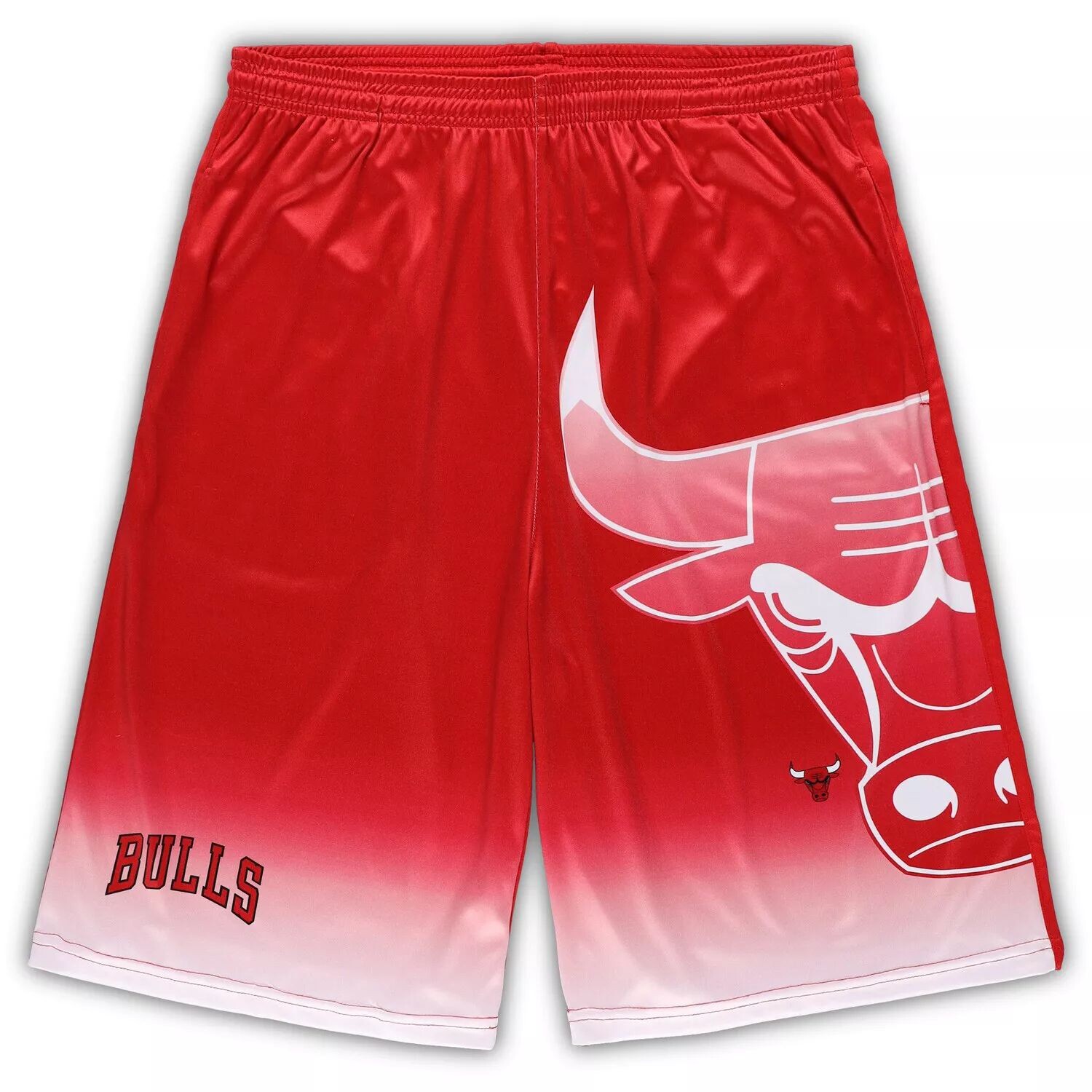 

Мужские фирменные красные шорты с рисунком Chicago Bulls Big & Tall Fanatics