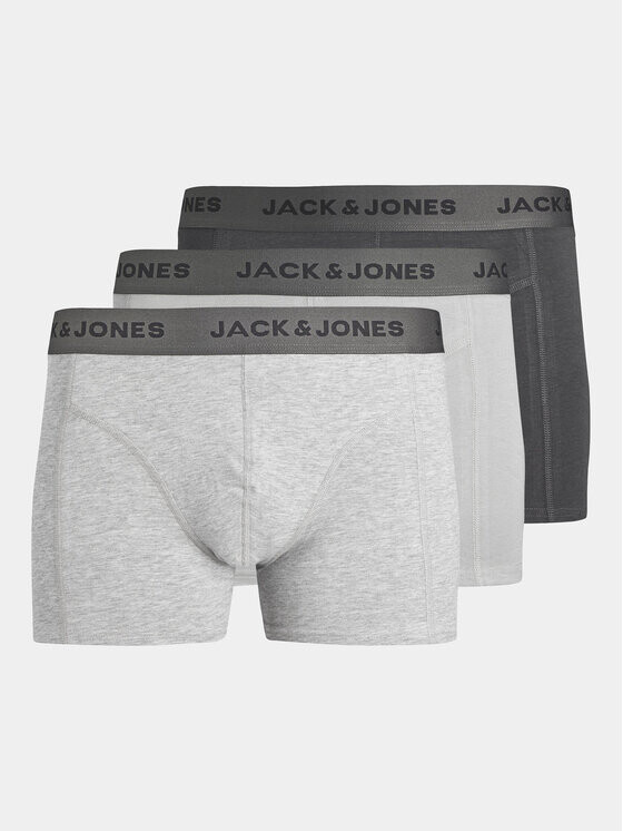 

Комплект из 3 боксеров Jack&Jones, серый
